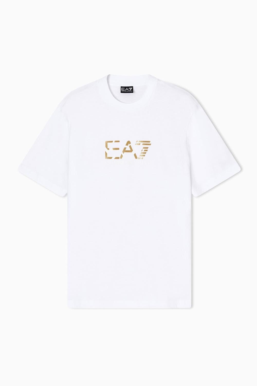 T-shirt girocollo realizzata in jersey di cotone 7M001562 AF17789U0002 EA7 Emporio Armani 