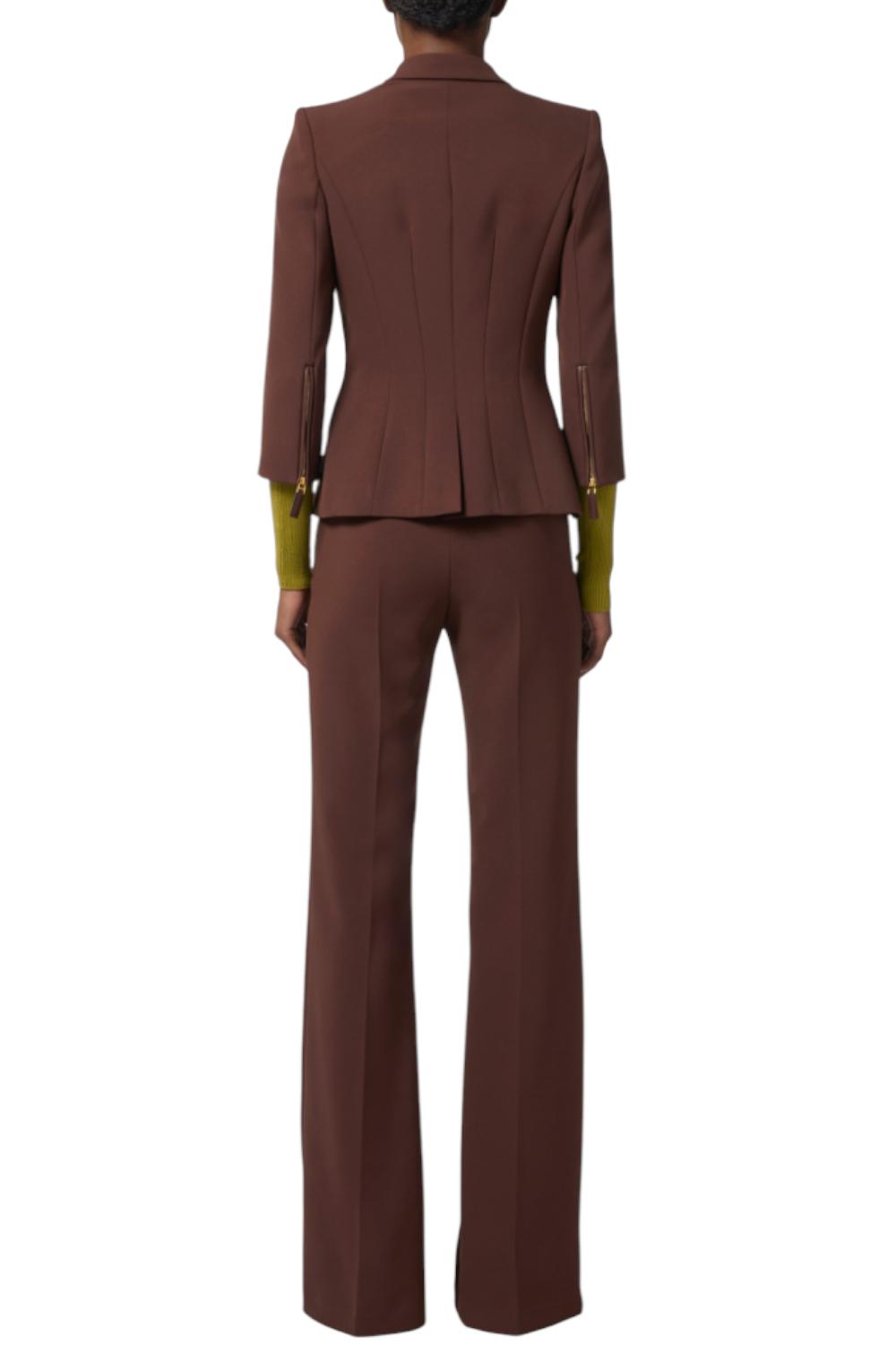 Giacca in doppio crêpe<BR/> GI174 56E2EA3 Elisabetta Franchi 