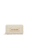 Portafoglio con zip trapuntato con logo JC5600PP1O LA0110 Love Moschino 