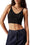 Stretch knit bra top<br>