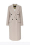 Cappotto Lungo Doppiopetto VICTORIA DEBORA 514ROSA Chiarulli 
