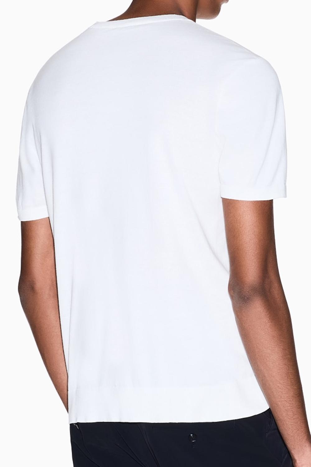 t-shirt EA7 a maniche corte in cotone 8NZM5C ZM3JZ1116 Armani Exchange 
