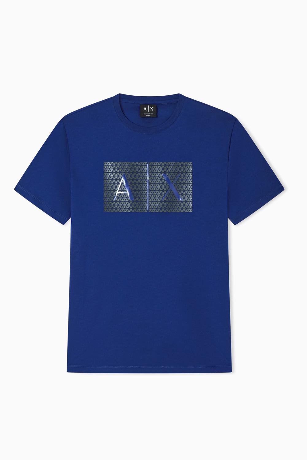 t-shirt girocollo con logo AX 8NZTCK Z8H4ZUB131 Armani Exchange 