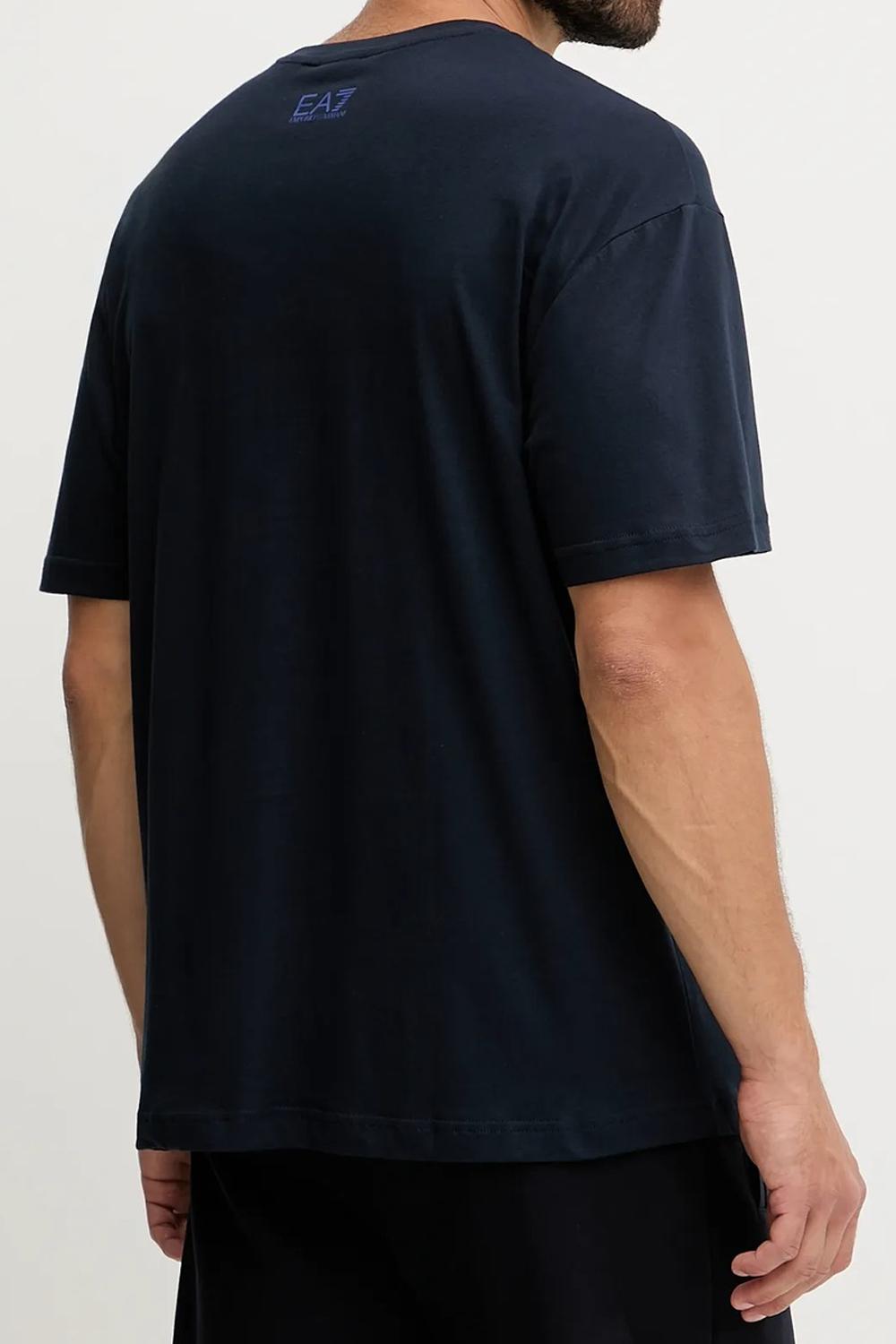 T-shirt Girocollo con logo 7M001129 AF10375UB102 EA7 Emporio Armani 