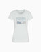 T-shirt slim fit con logo con strass Armani Exchange<BR/> 8NYTDL YJ73ZU9093 Armani Exchange 