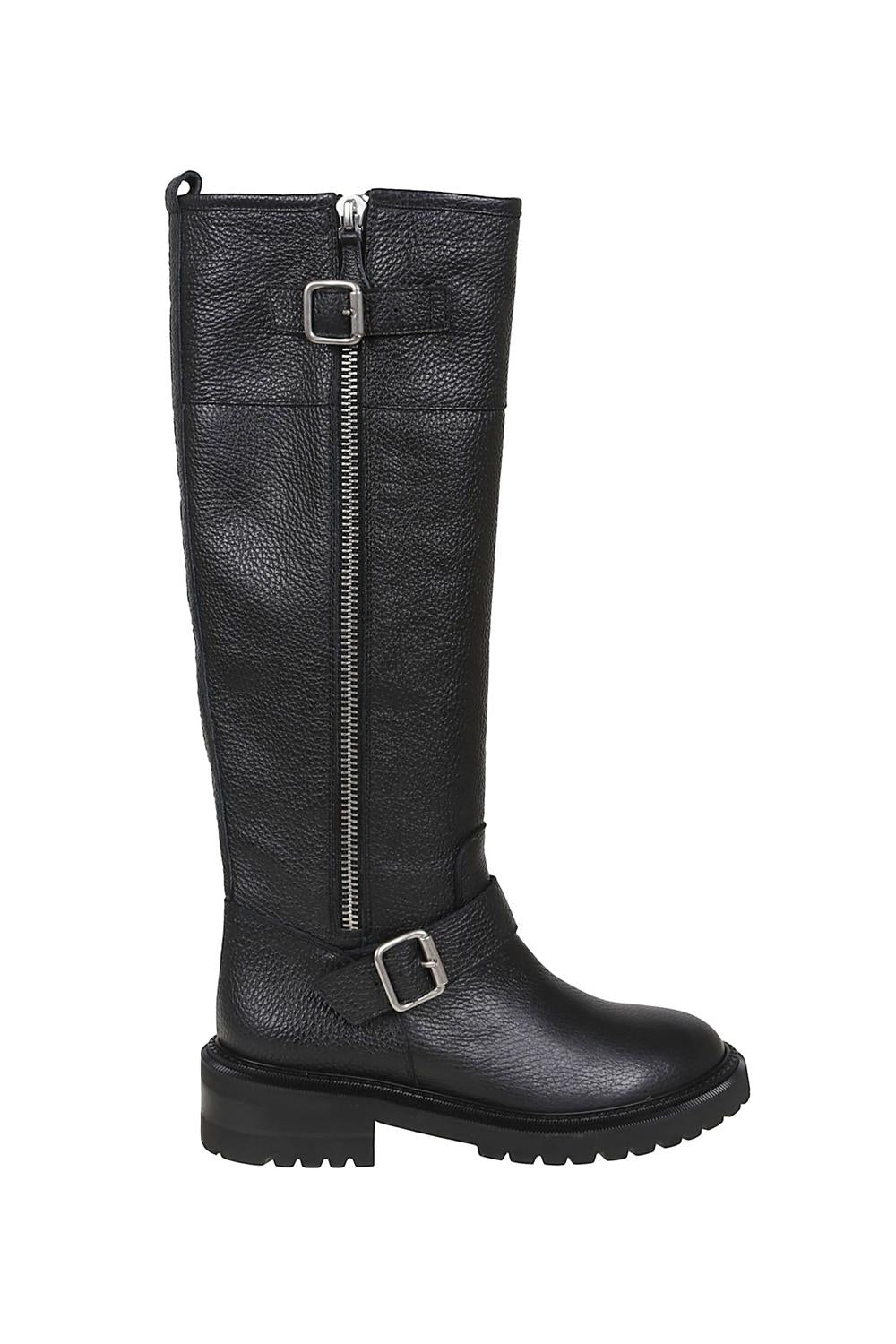 Stivali Negus in pelle Via Roma 15<BR/> 4280R NEGUSNERO Via Roma 15 