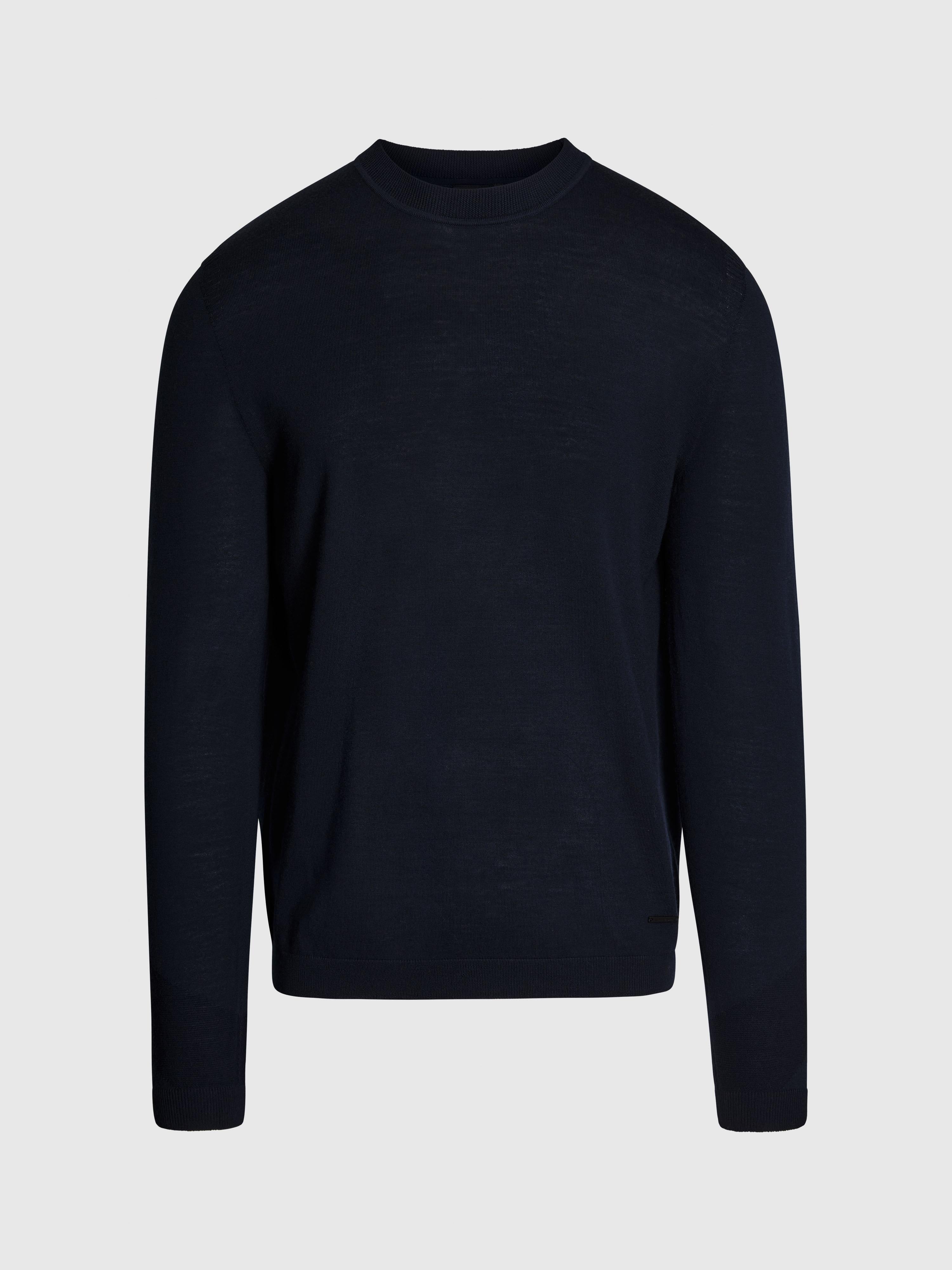 Maglione girocollo in maglia 3D di lana senza cuciture ATA255410 F803 Alpha Tauri 