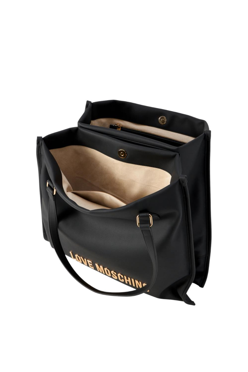 Shopping bag in tessuto morbido<BR/> JC4020PP1N KD0000 Love Moschino 
