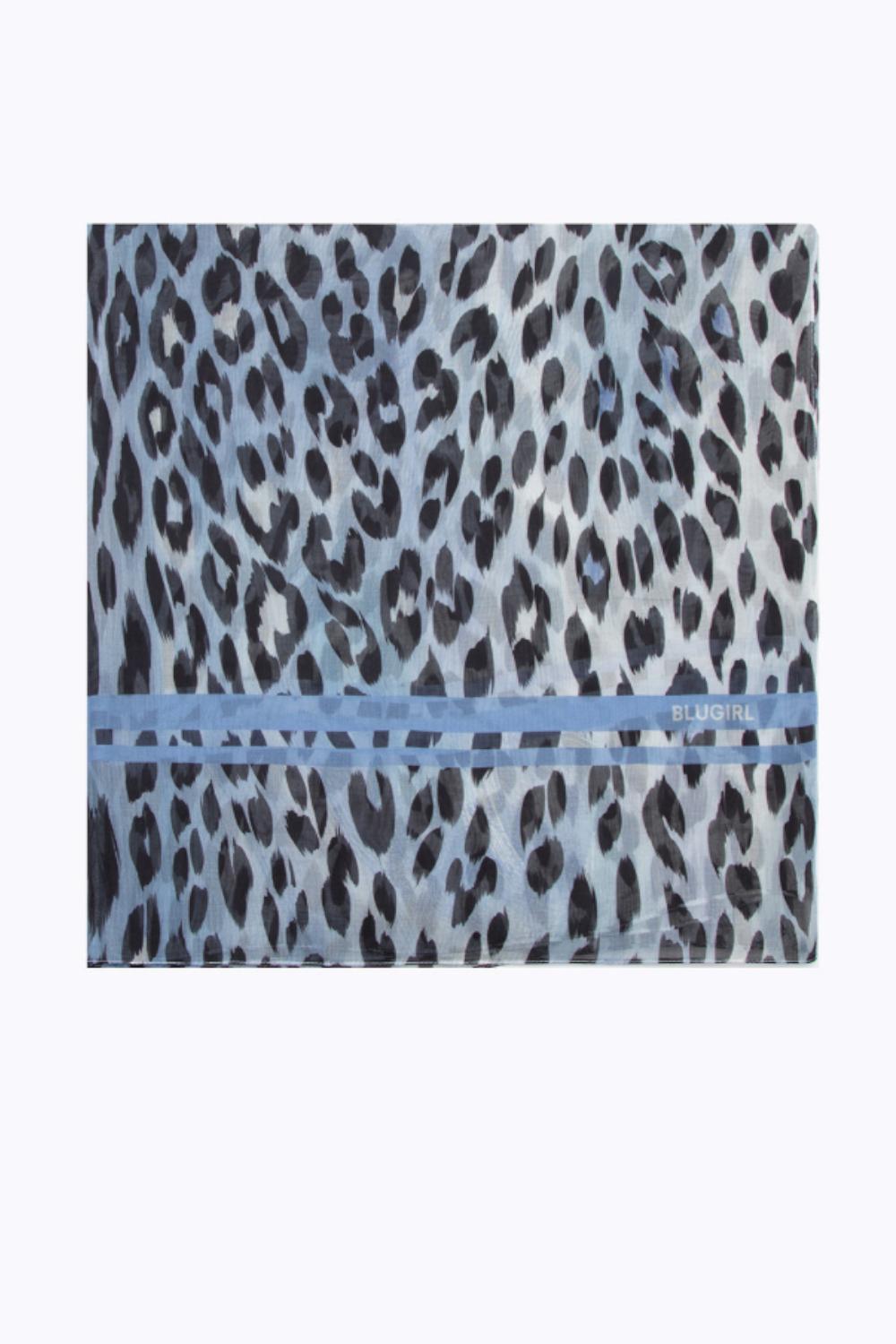 STOLA A STAMPA ANIMALIER<BR/> PA5024 T030063920 Blugirl 
