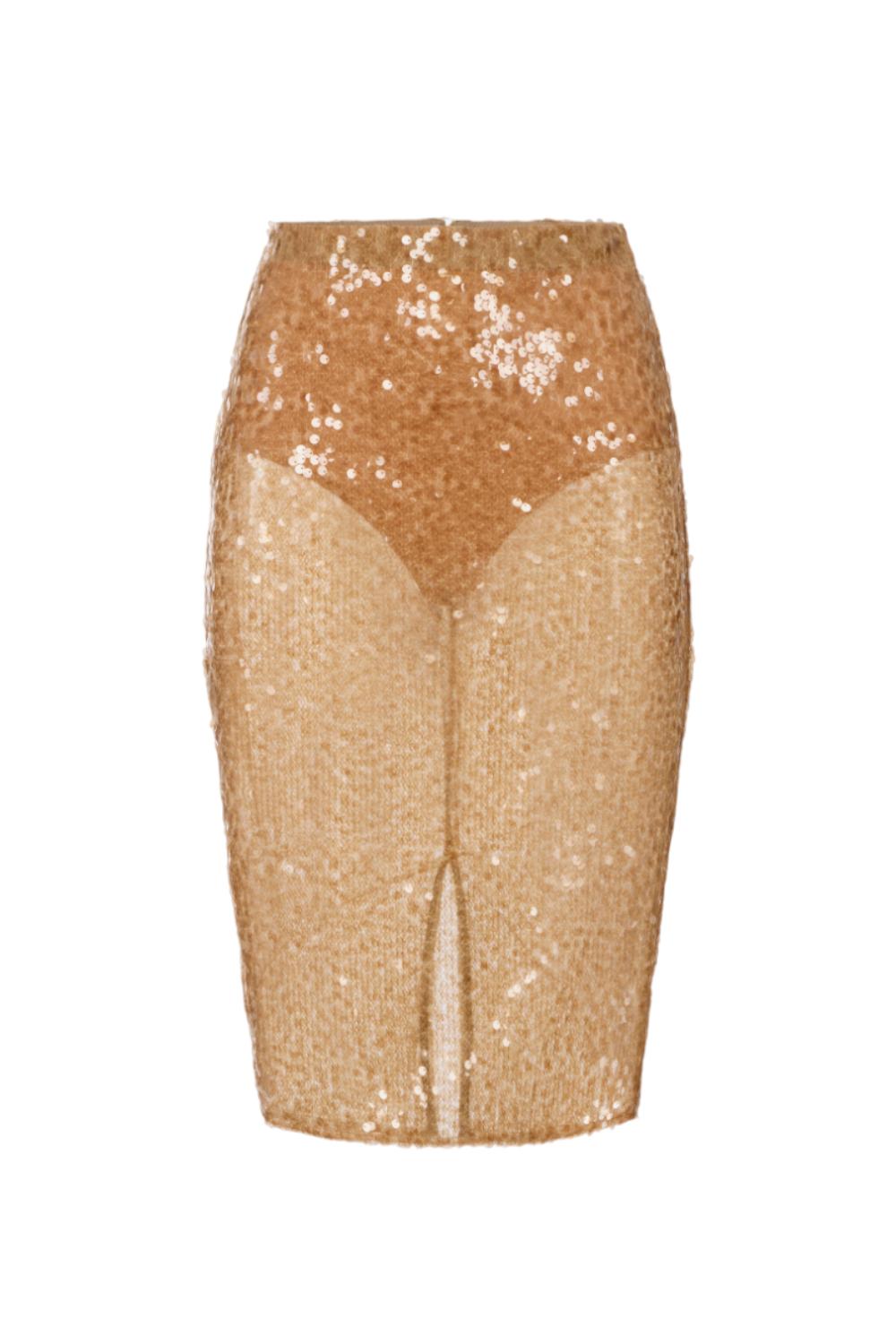 Gonna in paillettes<BR/> GO110 57E2EA2 Elisabetta Franchi 