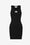 Cotton ribbed dress<br>
