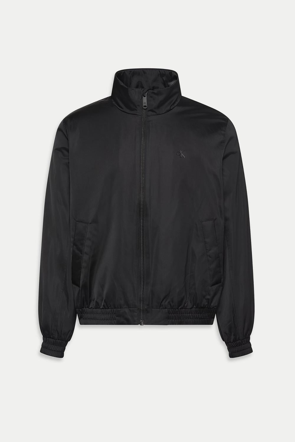 Giubbotto con collo a lupetto e zip integrale imbottito<BR/> LV04RC516G UB1 Calvin Klein 