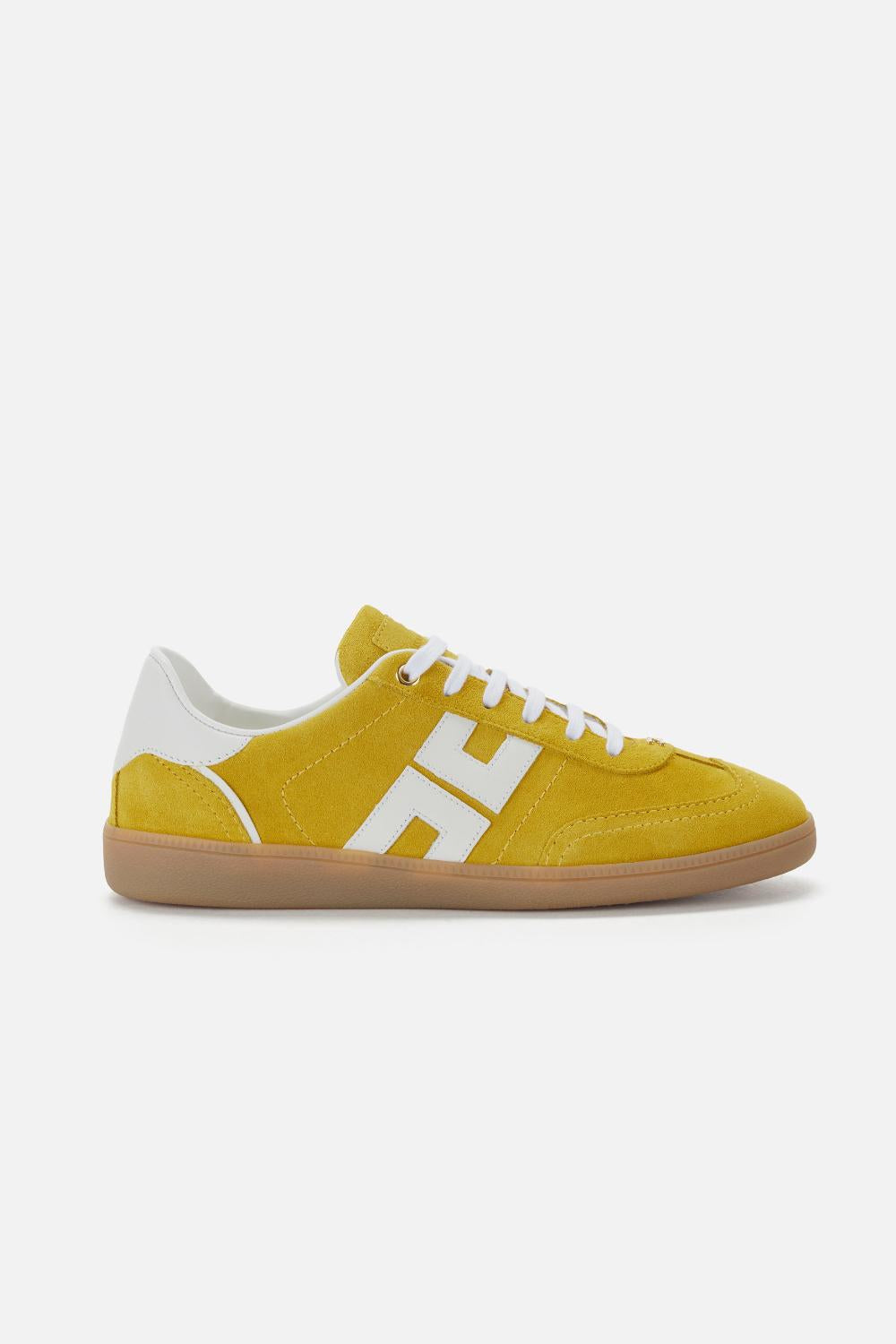 Sneakers Elisabetta Franchi in Nappa con Inserti in Crosta e Logo SA61G 61E2FA5 Elisabetta Franchi 