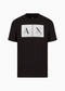 T-shirt con logo quadrato armani exchange<BR/> 8NZTCK Z8H4Z1200 Armani Exchange 