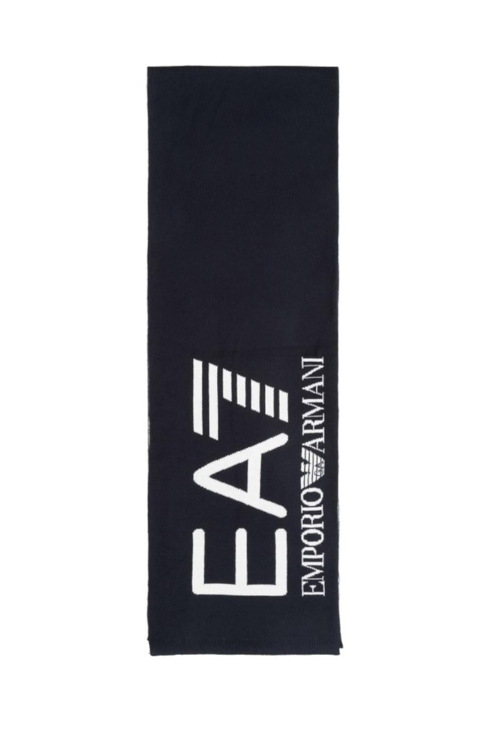 Sciarpa Visibility con maxi logo EA7 7X000007 AF11994MB038 EA7 Emporio Armani 