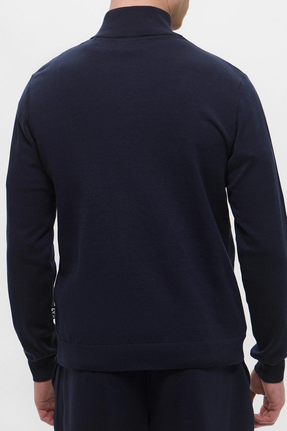 Maglioncino EA7 Full Zip Uomo in Cotone 7M000542 AF19504UB102 EA7 Emporio Armani 