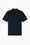 Polo in cotone lavorato a maglia con colletto