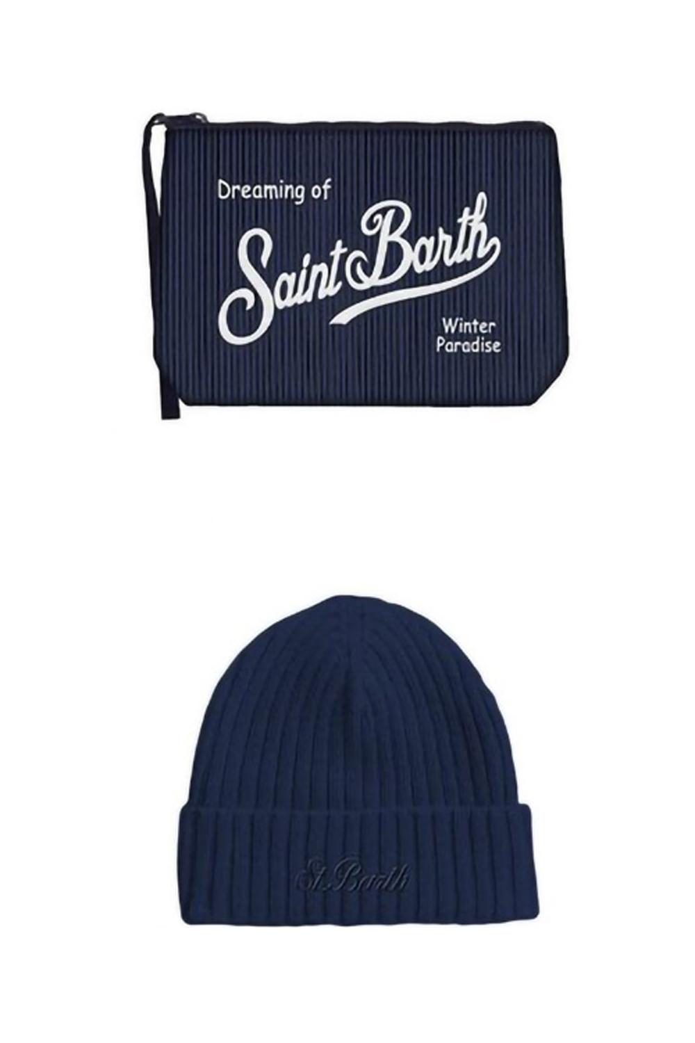 Box Regalo MC2 Saint Barth con Pochette Aline e Berretto in Lana BOX0021 /00164I Mc2 Saint Barth 