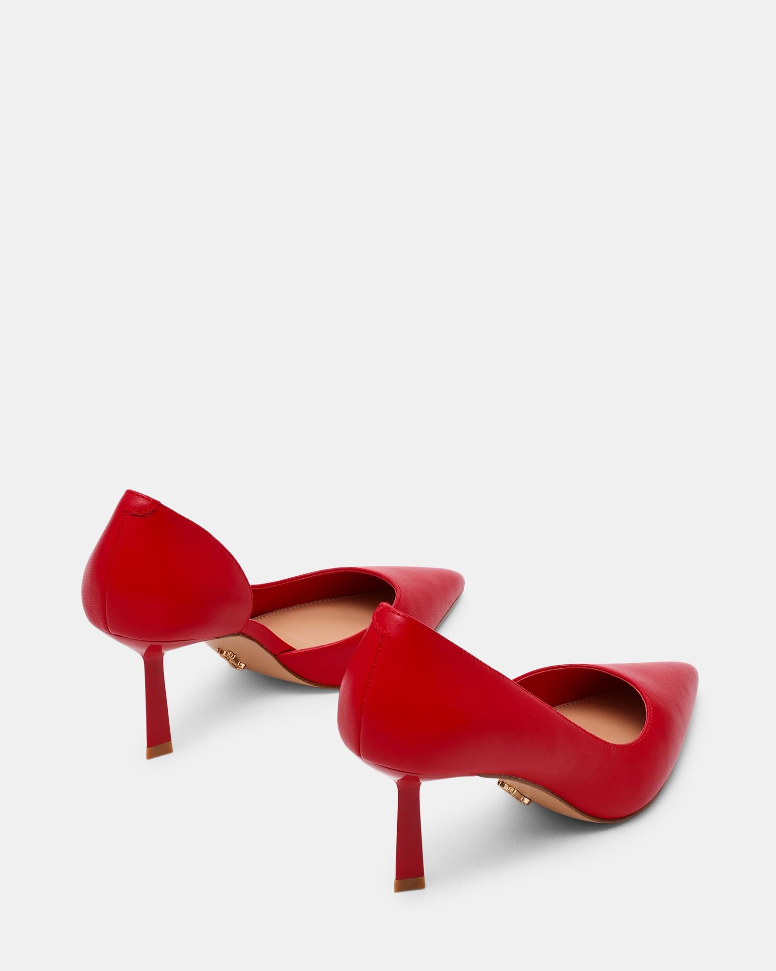 VENA - decollete in ecopelle VENA RED LEATHER Steve Madden 