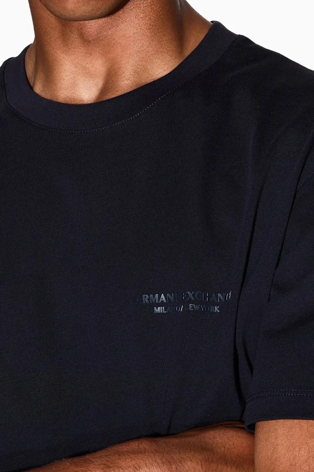 T-shirt Armani Exchange con logo in rilievo sul petto XM001281 AF10361UB101 Armani Exchange 