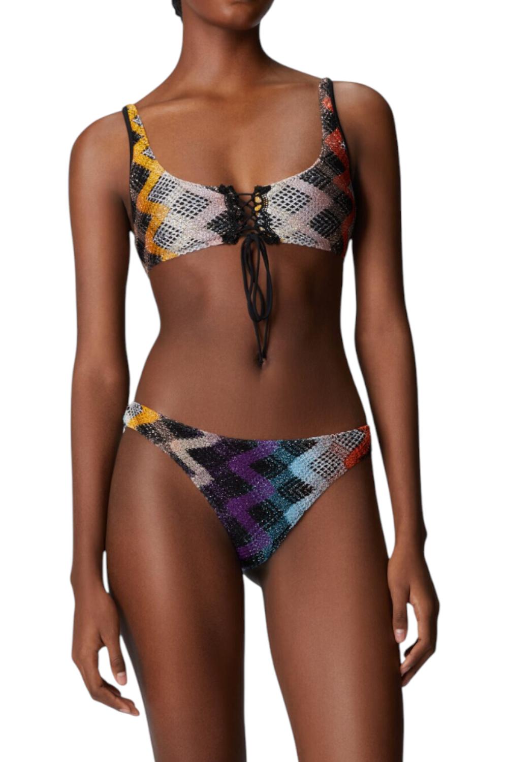 Bikini brasserie con lacci frontali<BR/> MS25SP0L BR012SSM9QM Missoni 