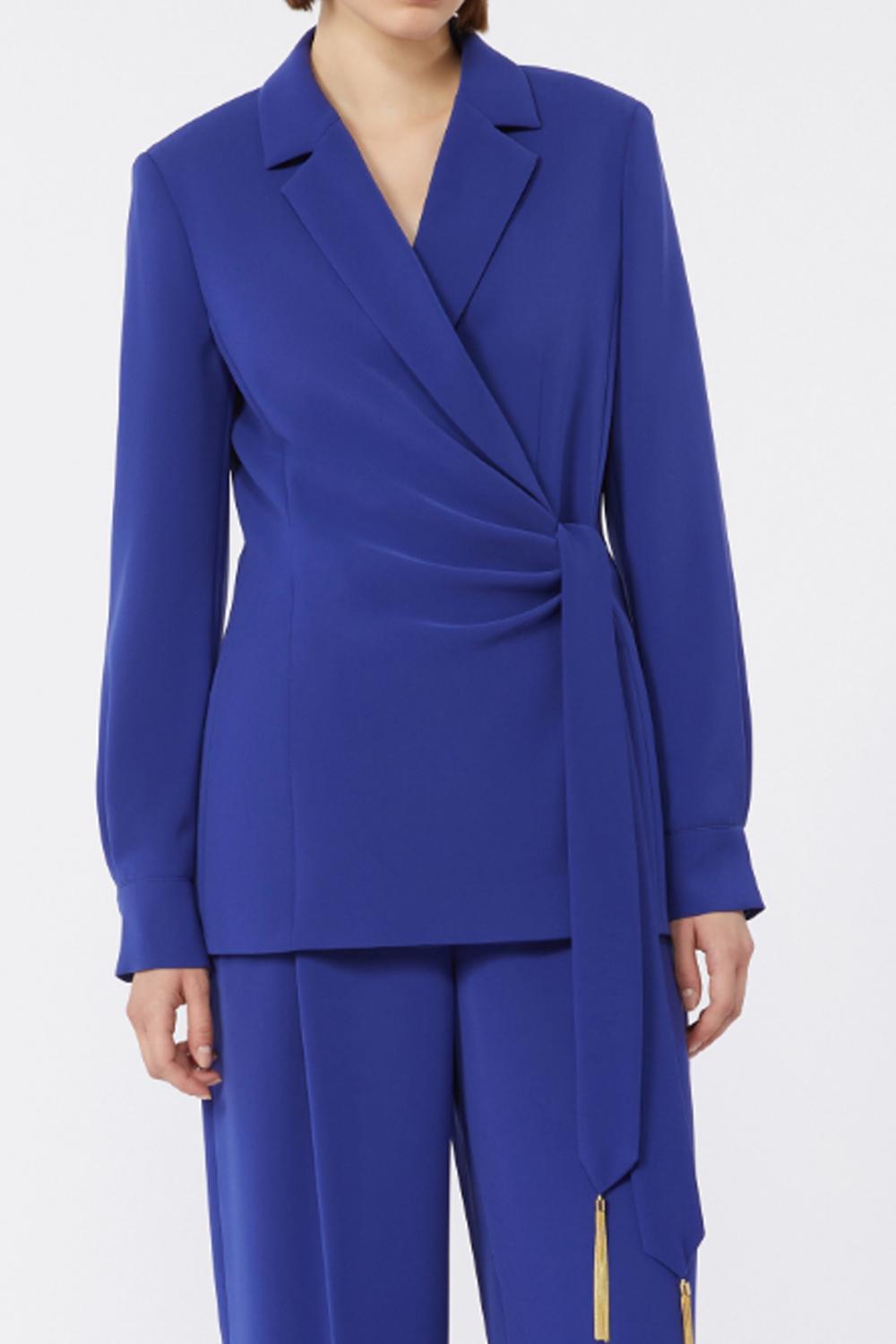 Giacca leggera in cady MSESKIPPER 067BLUETTE Max Mara Studio 