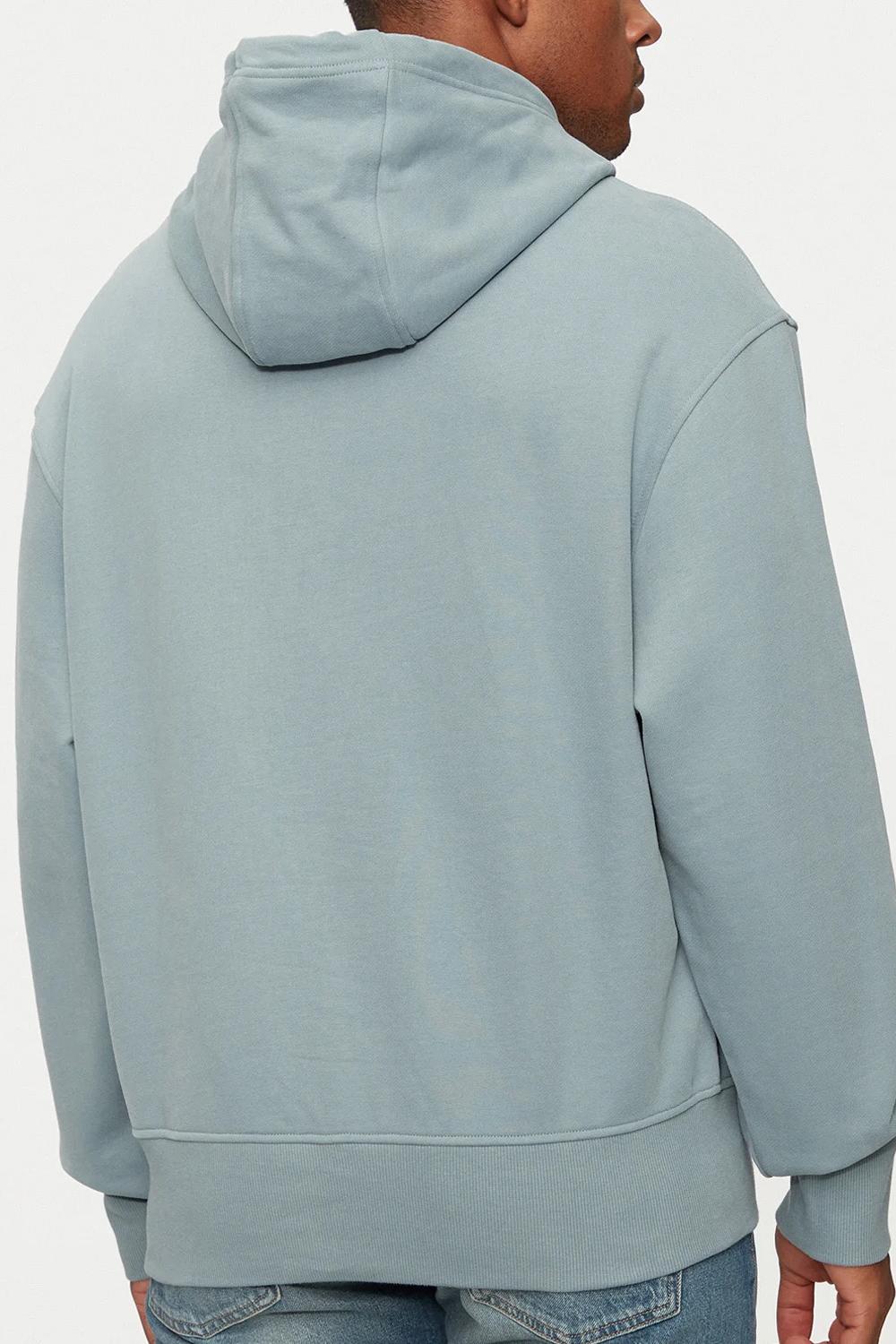 Felpa con cappuccio in spugna di cotone<BR/> J30J326748 PC2 Calvin Klein 