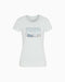 T-shirt slim fit con logo con strass Armani Exchange<BR/> 8NYTDL YJ73ZU9093 Armani Exchange 
