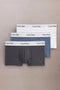 Boxer a vita bassa in confezione da 3 - Icon Cotton Stretch LV00NB4389 4NC Calvin Klein 
