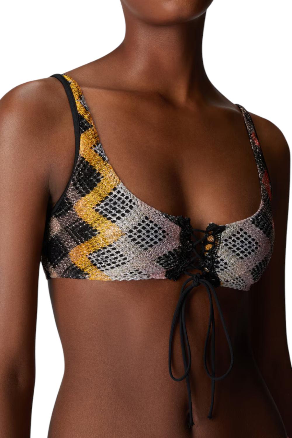 Bikini brasserie con lacci frontali<BR/> MS25SP0L BR012SSM9QM Missoni 