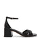 Sandali con tacco largo Steve Madden FERGIE BLACK LEATHER Steve Madden 