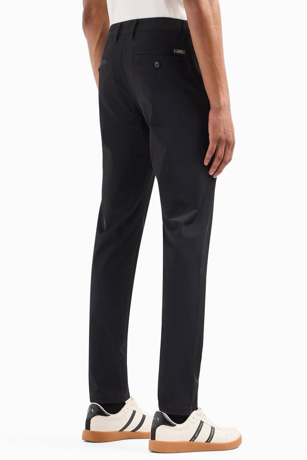 Pantaloni chino in cotone stretch 8NZP49 ZNYZZ1200 Armani Exchange 