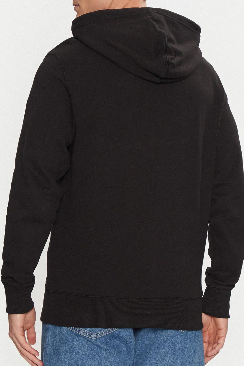 Felpa con cappuccio in cotone<BR/> J30J327113 BEH Calvin Klein 