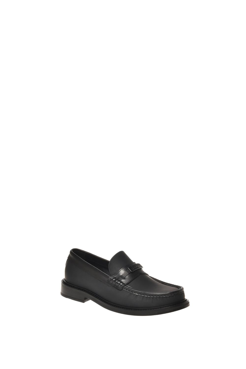 Moschino Mocassino in Pelle Opaca MB10333C1L GO100C Moschino Couture 