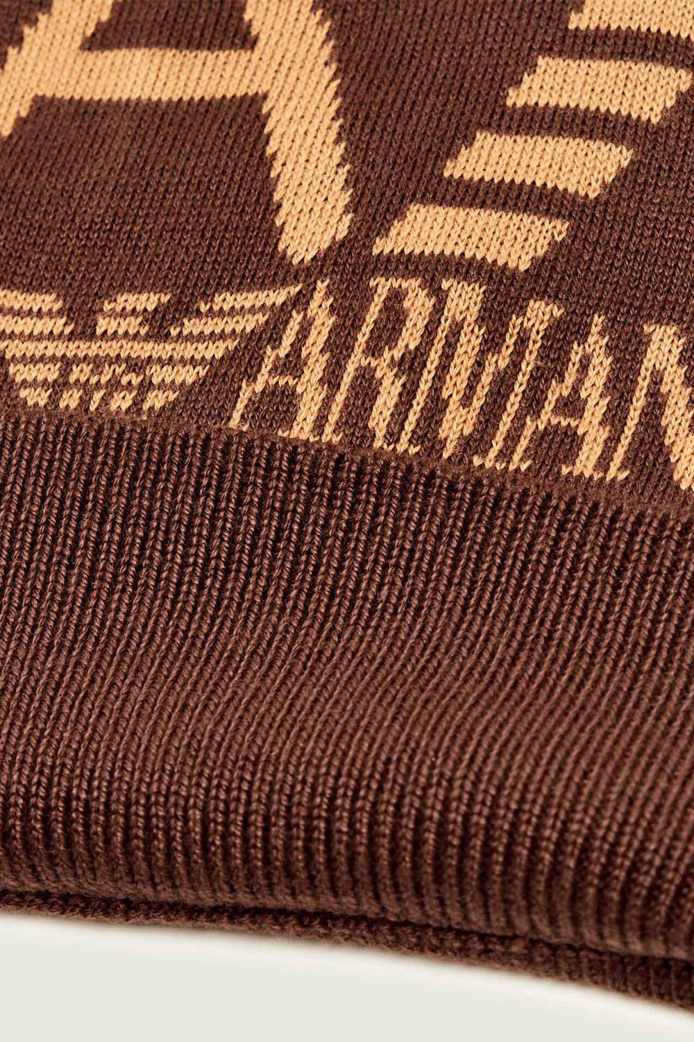 Beanie Visibility con maxi logo EA7 7X000006 AF11994M6162 EA7 Emporio Armani 