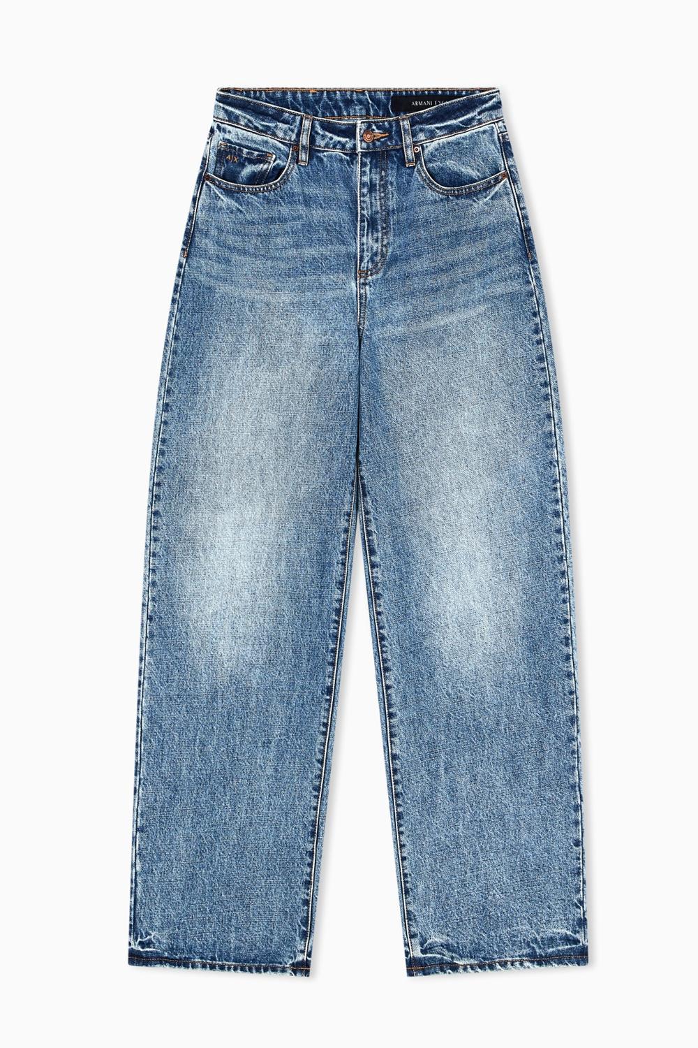 Jeans relaxed fit effetto used XW000100 AF16091MB002 Armani Exchange 