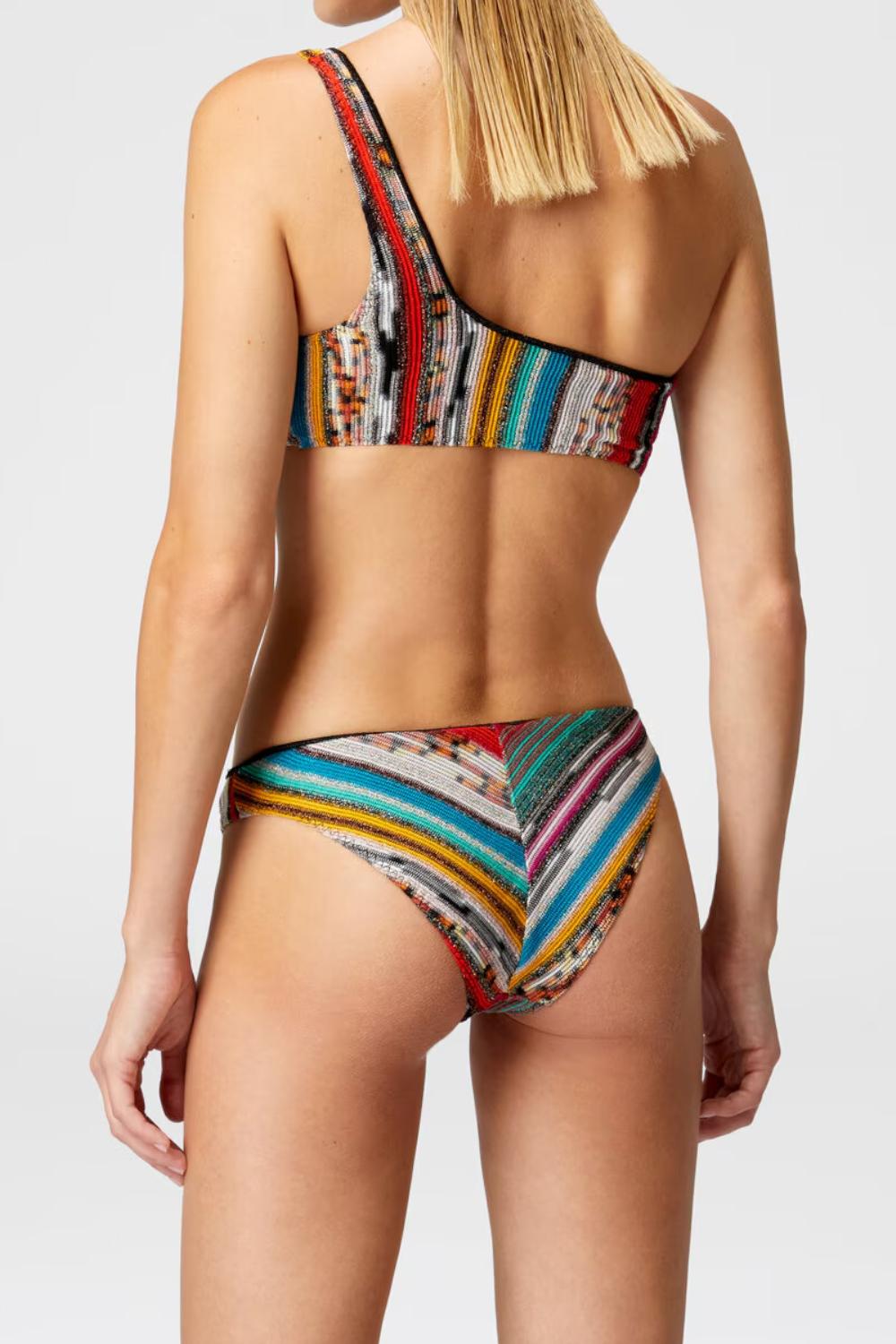 Bikini monospalla in viscosa fiammata lamé<BR/> MC23SP02 BR00ZZS208H Missoni 