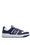 sneaker bassa in ecopelle con logo ea7 su lato