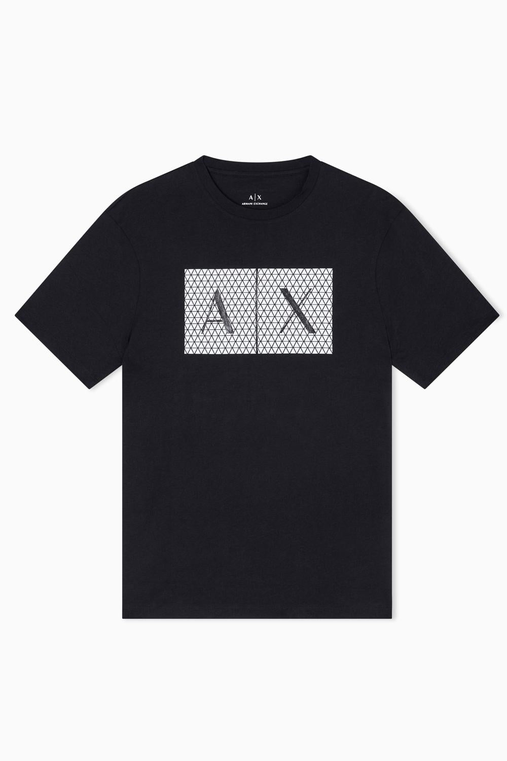 t-shirt girocollo con logo AX 8NZTCK Z8H4Z1200 Armani Exchange 