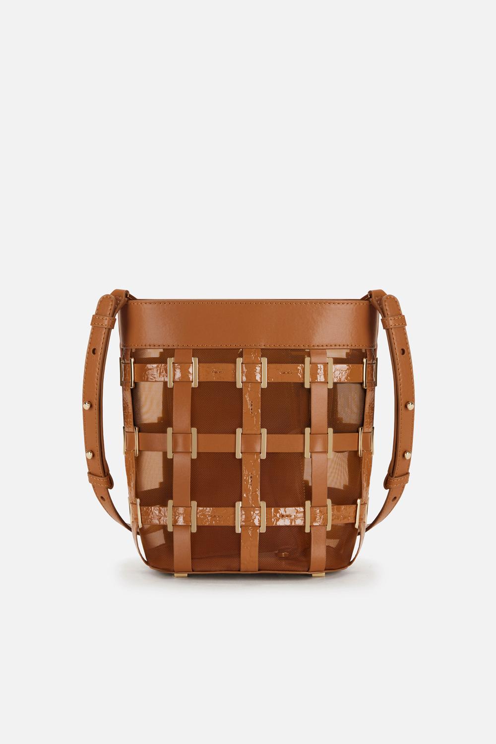 Secchiello a rete con anelle BS04A 62E2600 Elisabetta Franchi 
