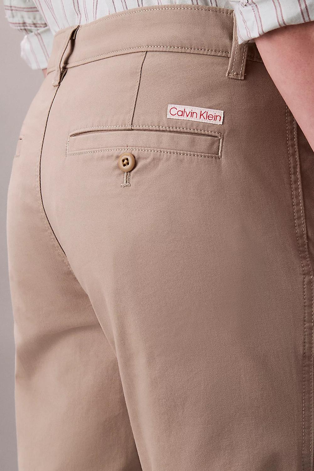 Pantaloni chino in twill slim LV040EM628 /RAK Calvin Klein 