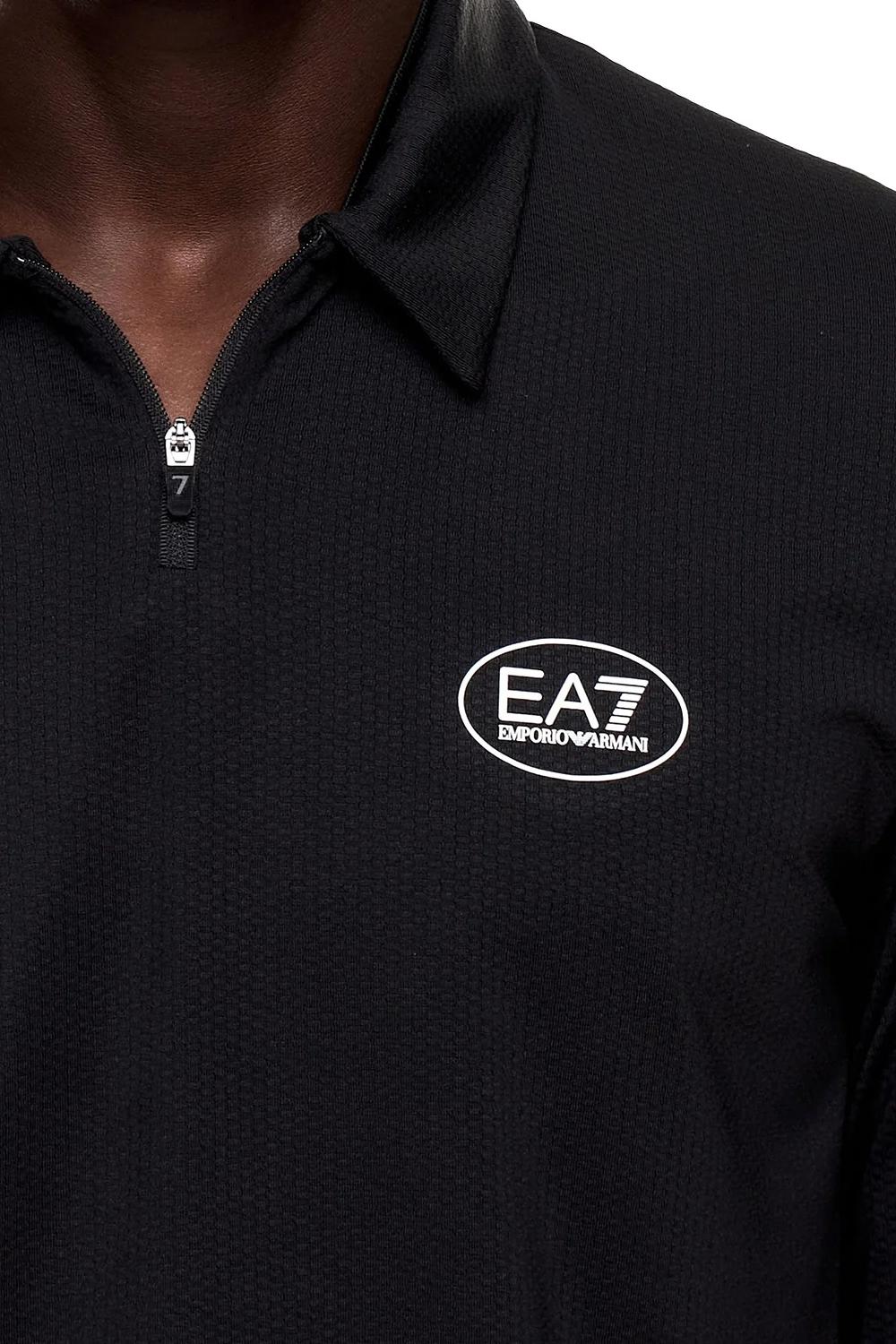 Polo a maniche lunghe Golf Pro in tessuto tecnico VENTUS7 7M000867 AF13755UC001 EA7 Emporio Armani 