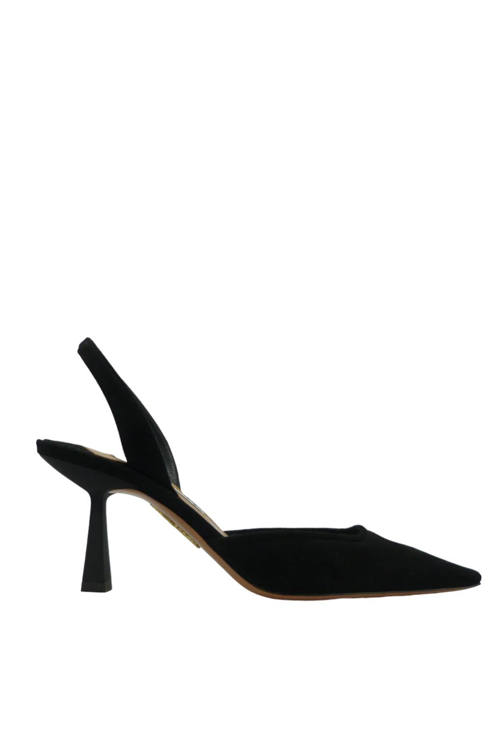 Décolleté Aquazzura Maia in Velluto AIMMIDL0 SUE000 Aquazzurra 