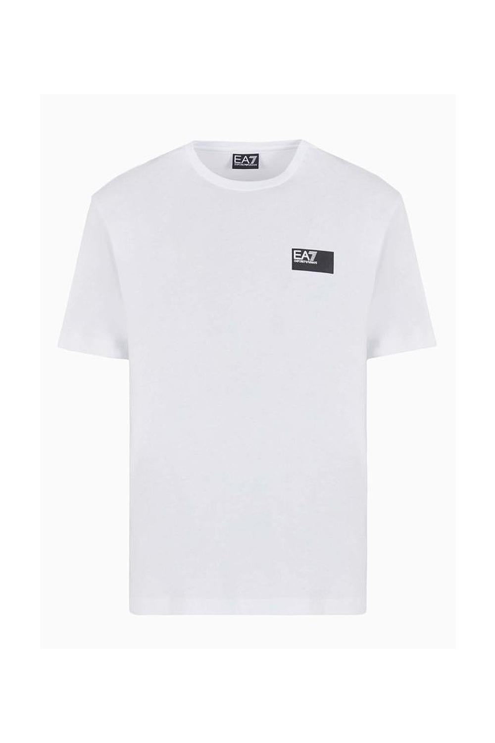 T-shirt girocollo Visibility EA7 in cotone<BR/> 6DPT02 PJVPZ1100 EA7 Emporio Armani 