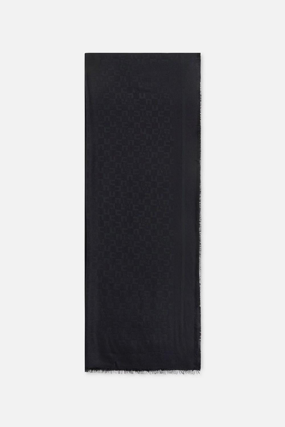 Sciarpa con pattern logo<BR/> SC11F 56E2110 Elisabetta Franchi 