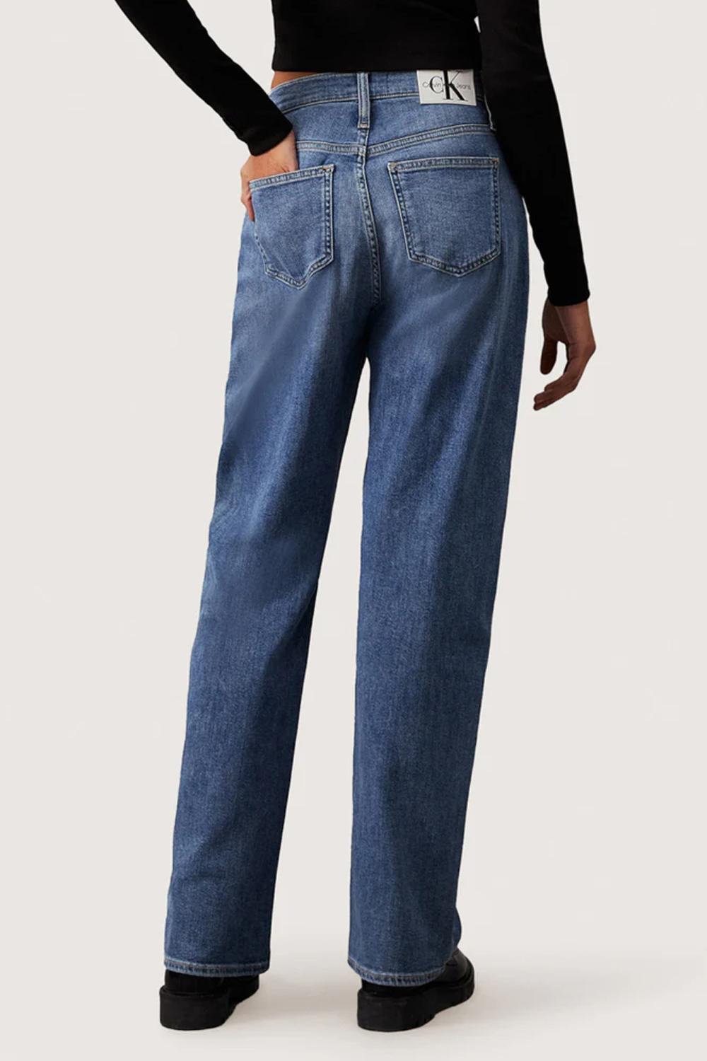 High Rise Relaxed Jeans J20J223643 1A4 Calvin Klein 