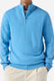 Maglia Jermyn con Collo a Mezza Zip JERM002 /00042I Mc2 Saint Barth 