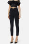 Pantaloni Elisabetta Franchi in Doppio Crêpe Stretch con Apertura a V PA163 61E2110 Elisabetta Franchi 