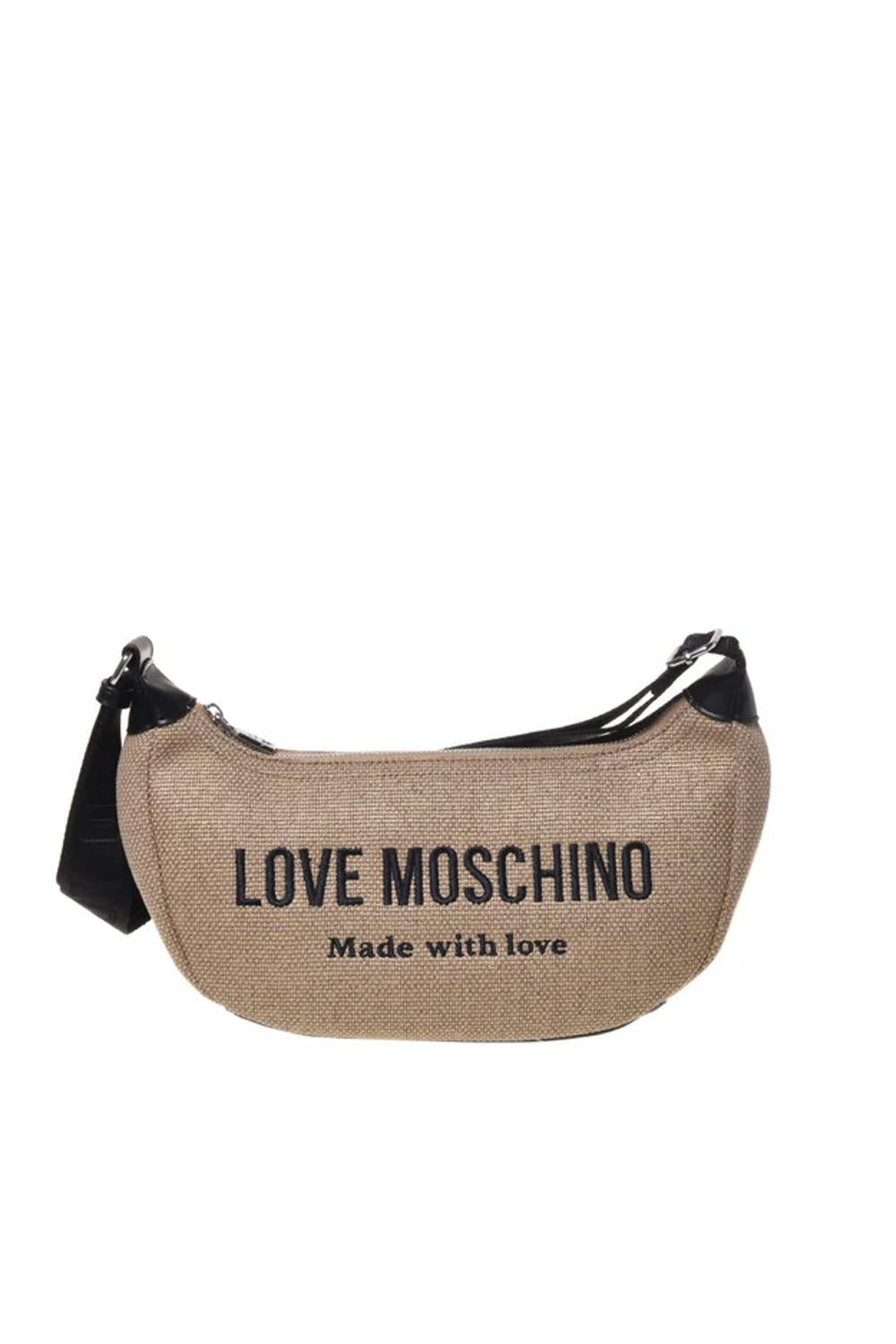 bORSA Love Moschino in Canvas con Logo JC4233PP0O KB190A Love Moschino 
