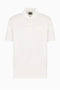 polo in piquet di modal con logo patch rettangolare 7M000090 AF13862U0005 EA7 Emporio Armani 